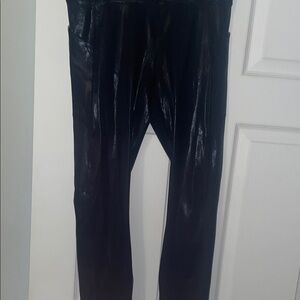 Shiny Black Leggings